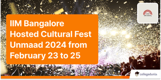 IIM Bangalore Hosted Cultural Fest Unmaad 2024 from February 23 to 25
